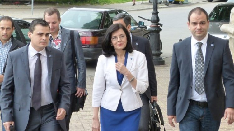 Кунева обяви, че през септември прави партия. Снимка: БТА