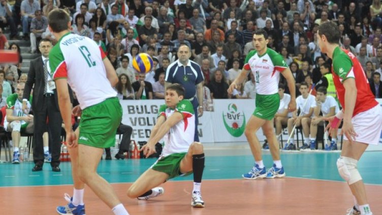 "Лъвовете" ще спорят с Германия за място на финала. Снимка: Булфото