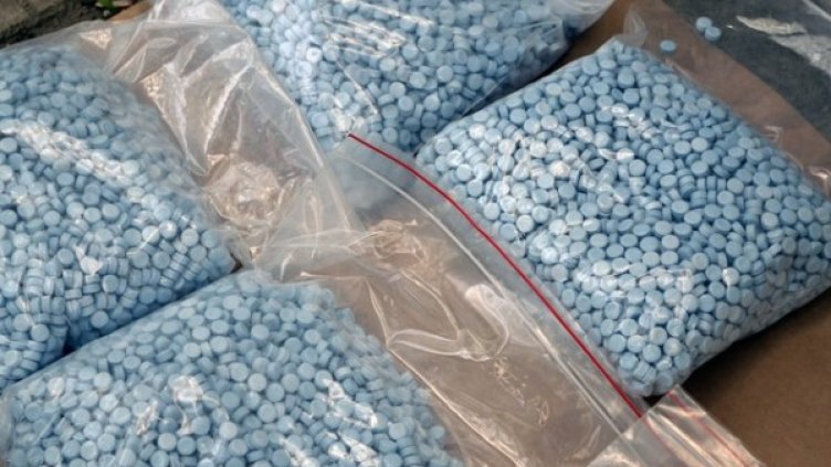 Задържаният наркотик. Снимка: МВР