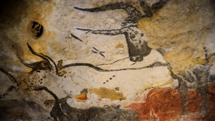 Реплика на праисторическите рисунки от пещерата Ласко във Франция. Снимка: архив, Reuters