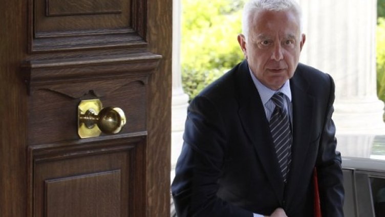 Служебният премиер Панайотис Пикраменос. Снимка: Reuters