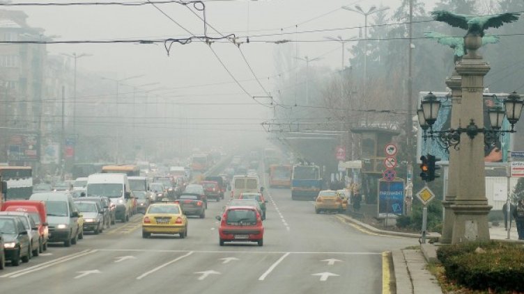 София е европейската столица с най-мръсен въздух. Снимка: Булфото