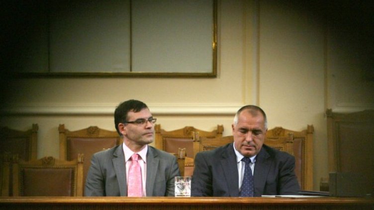 Борисов е доволен от Дянков. Снимка: Impact Press Group