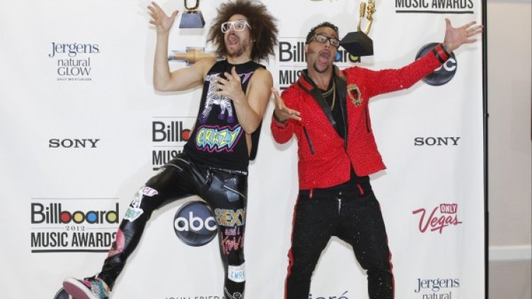 LMFAO бяха другите герои на вечерта. Снимка: Reuters
