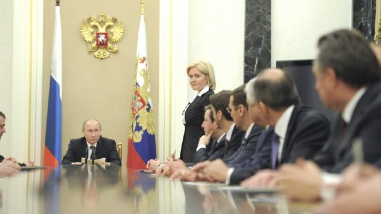 Президентът Владимир Путин обяви кабинета. Снимка: Reuters