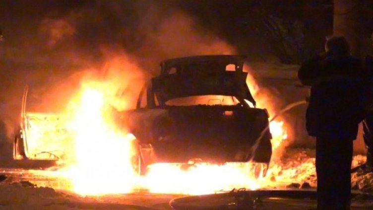 Колата е била взривена около 03.20 през нощта. Снимка: архив Булфото