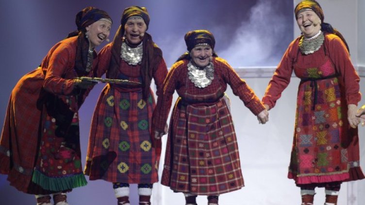 Симпатичните баби от Русия са сред фаворитите на конкурса. Снимка: Reuters