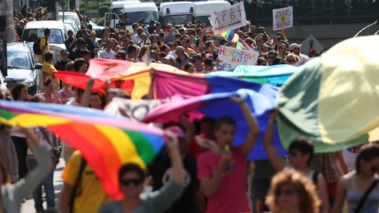 Джеймс Уорлик подкрепи София прайд. Снимка: Архив Булфото