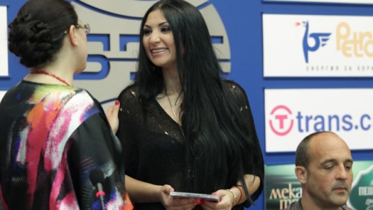 Софи Маринова е доволна от представянето си. Снимка: БТА