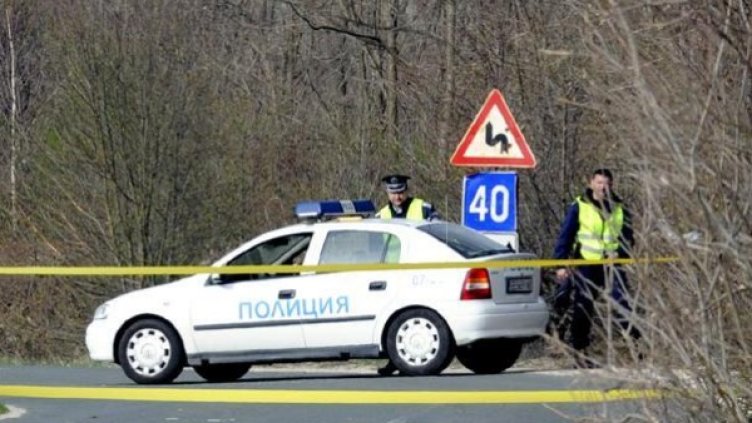 Полицаите спипали крадеца близо до ПТП-то. Снимка: Булфото