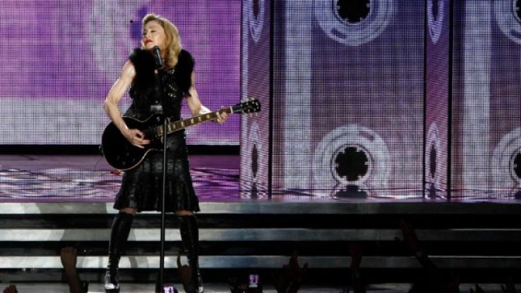 Мадона на концерта в Израел Снимка: Reuters