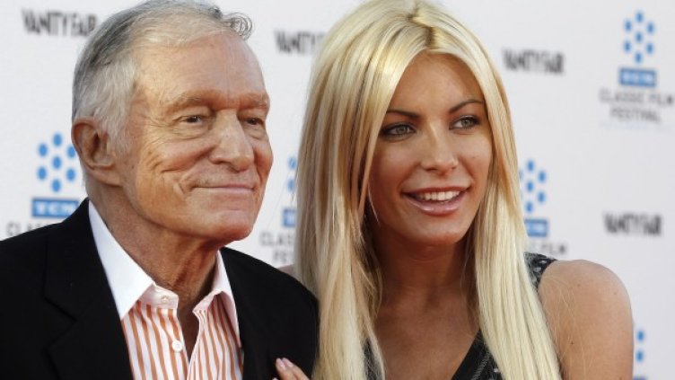 Хю и Кристъл пак са щастливи заедно. Снимка: архив, Reuters