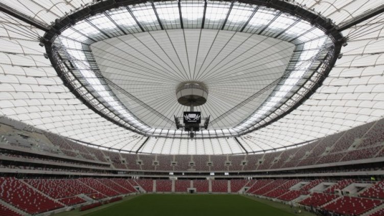 Националният стадион във Варшава. Снимка: Reuters