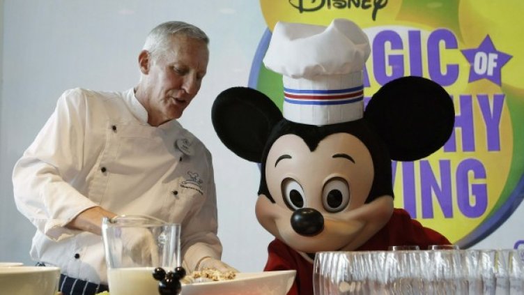 Мики Маус вече ще рекламира само здравословна храна. Снимка: Reuters