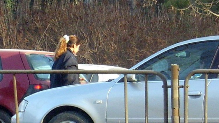 Инцидентът станал на кръстовище в града. Снимка: архив Булфото