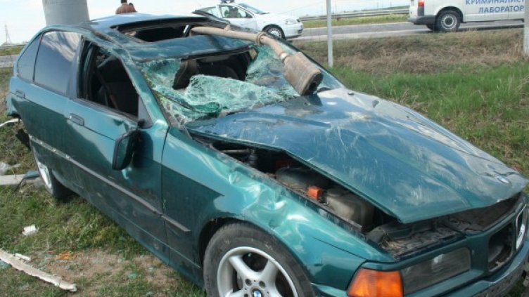 Инцидентът е станал заради несъобразена скорост. Снимка: архив Булфото