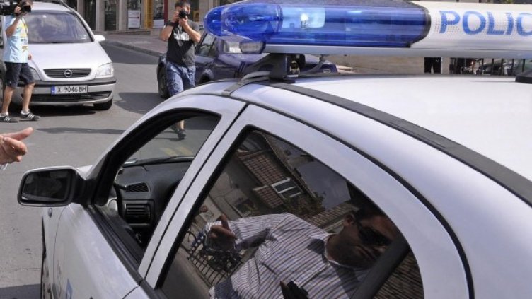 Мъжът е задържан. Снимка: архив Булфото