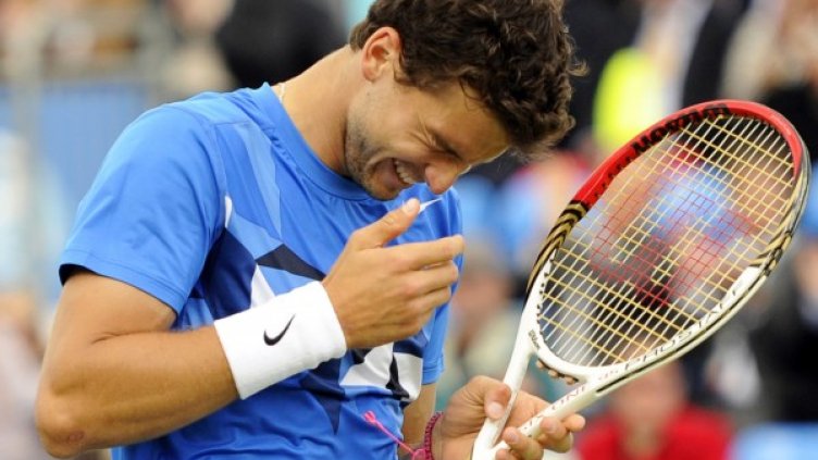 Григор Димитров направи сензация в Лондон. Снимка: БТА