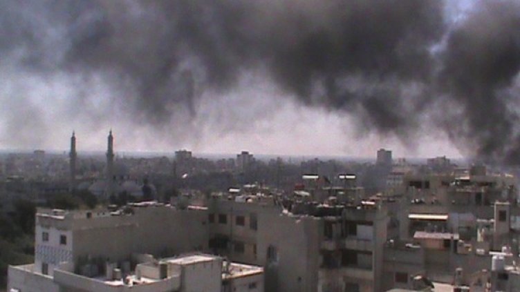 Сирийският град Хомс Снимка: Reuters