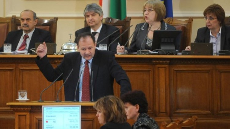 Михаил Миков пък хареса Закона за съдебната власт. Снимка: Булфото