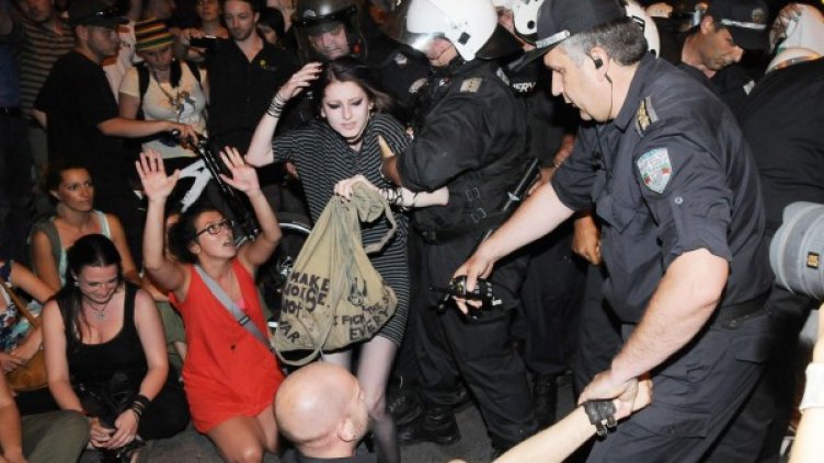 Протестиращи срещу Закона на горите блокираха миналата седмица Орлов мост. Снимка: Булфото