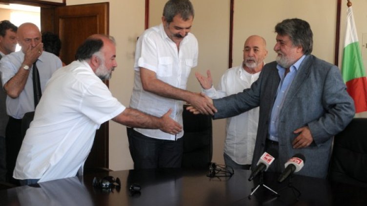 Рашидов се срещна с част от творческия екип на първия турски телевизионен филм.