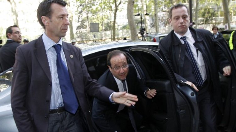 Бодигардовете на Оланд са можели да го защитават в Рио само с голи ръце. Снимка: архив, Reuters