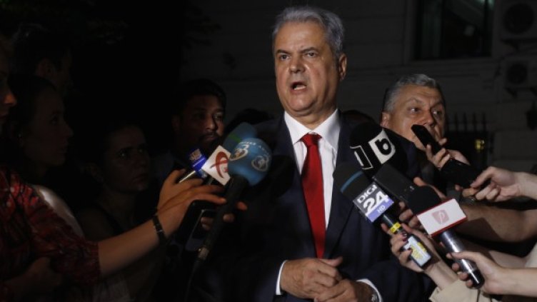 Адриан Нъстасе на 20 юни преди опита за самоубийство. Снимка: Reuters