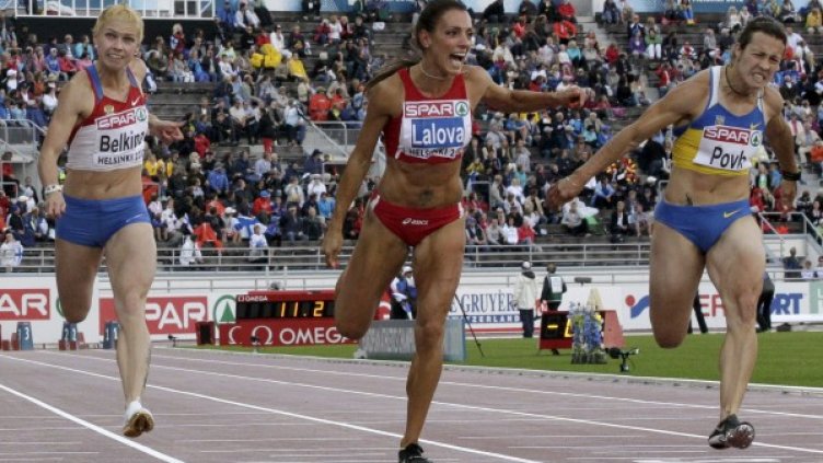 Ивет Лалова изпревари най-голямата си съперничка Повк. Снимка: Reuters