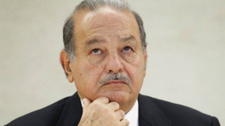 Най-богатият в света Карлос Слим. Снимка: Reuters