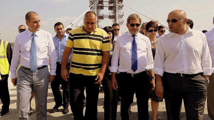 Инспекция на Дунав мост 2. Снимка: Министерството на транспорта