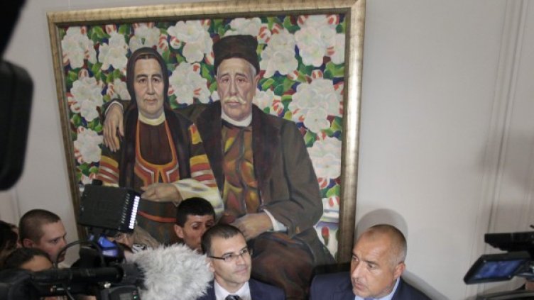 Бойко Борисов на откриването на НХГ. Снимка: БТА