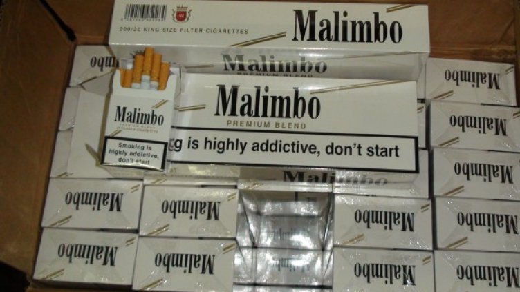 9 млн. къса контрабанди цигари задържаха на "Капитан Петко войвода". Снимка: Агенция "Митници"