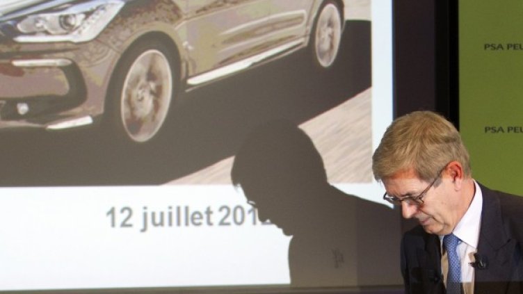 Изпълнителният директор на Peugeot Филип Варен. Снимка: Ройтерс