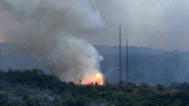 До края на юни бяха открити 900 невзривени боеприпаса край "Петолъчката". Снимка: Impact Press Group