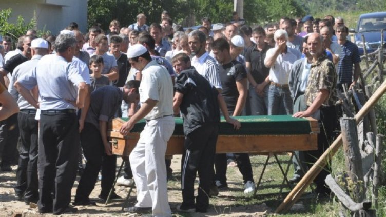 Жителите на селото се простиха с Мустафа. Снимка: БТА