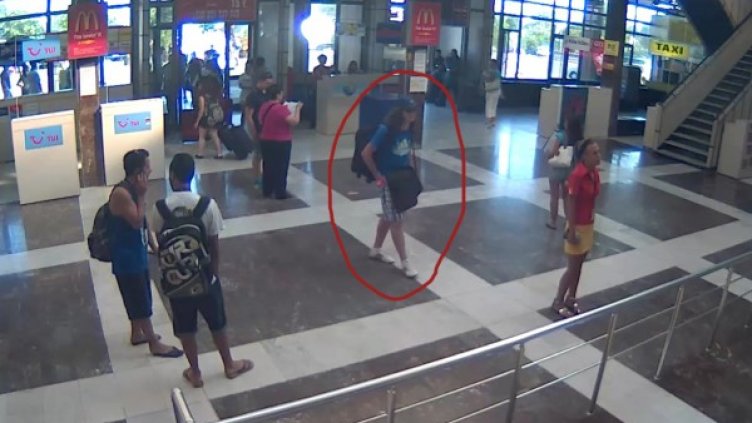 Мъжът е правил всичко възможно да бъде забелязан. Снимка: БТА