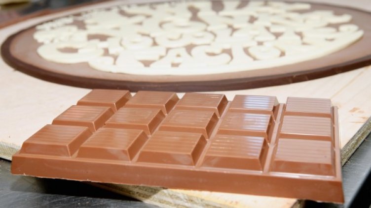 Какаографът превръща блокчето шоколад в снимка. Снимка: Getty Images/Guliver Photos