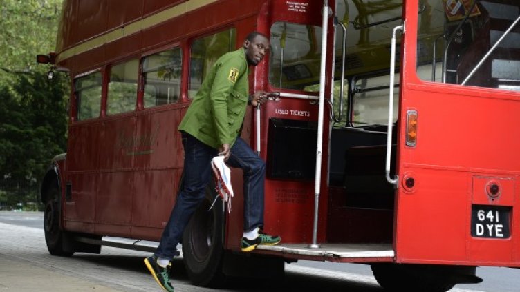 Най-бързият мъж на планетата Юсейн Болт (Ям) е една от рекламите на олимпизма. Той премина границата от 7 млн. привърженици във фен страница си в Facebook. Снимка: Reuters