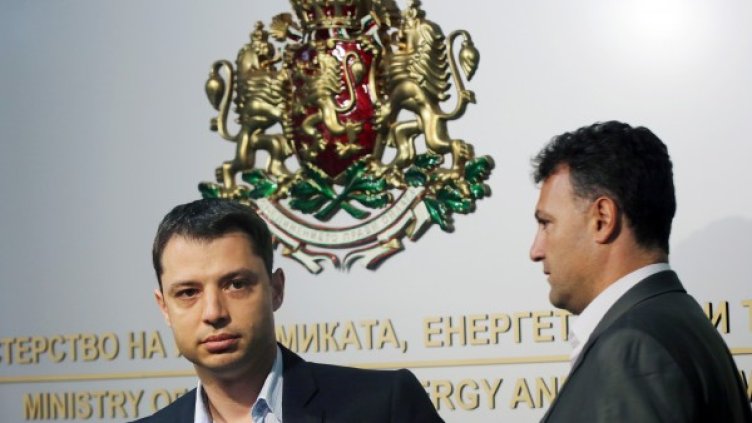 Делян Добрев (л) и Валентин Николов Снимка: БТА