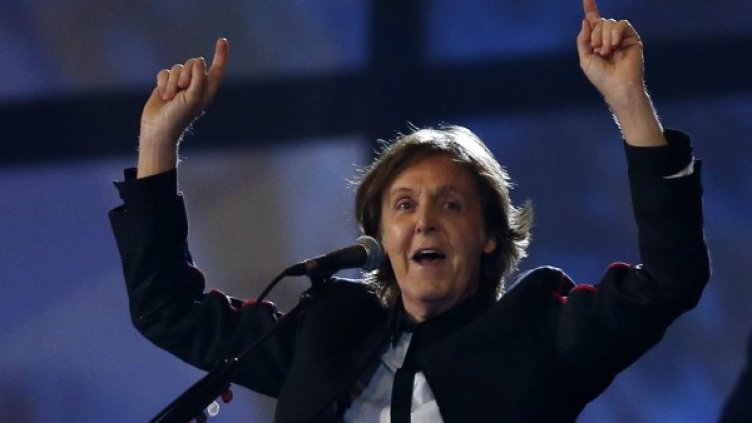 Пол Маккартни на откриването на Олимпиадата. Снимка: Reuters
