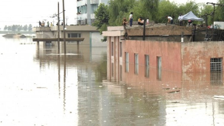 Суша, а после и наводнения връхлетяха Северна Корея. Снимка: Reuters