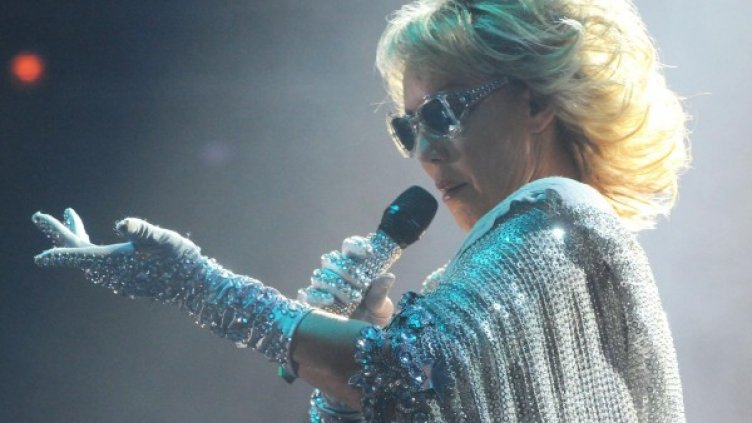 Лепа Брена по време на концерта си в София през декември миналата година. Снимка: Булфото