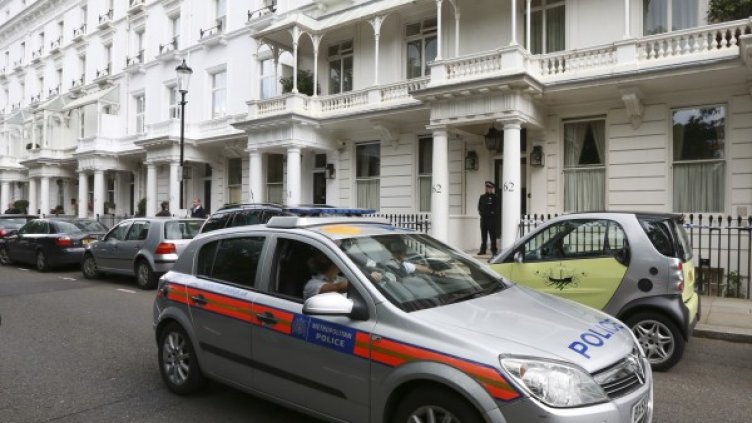 Домът на семейство Раузинг в Лондон. Снимка: Reuters