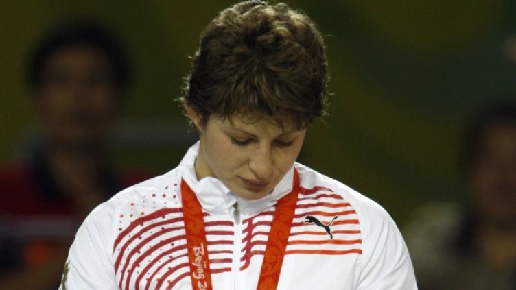 Станка Златева 5 пъти е скланяла глава пред "Мила Родино" на световни първенства, но не и на Олимпийски игри. Снимка: Reuters