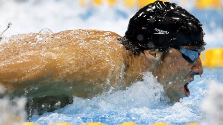 Майкъл Фелпс е най-споменаваният спортист на трети поредни Олимпийски игри. Снимка: БТА