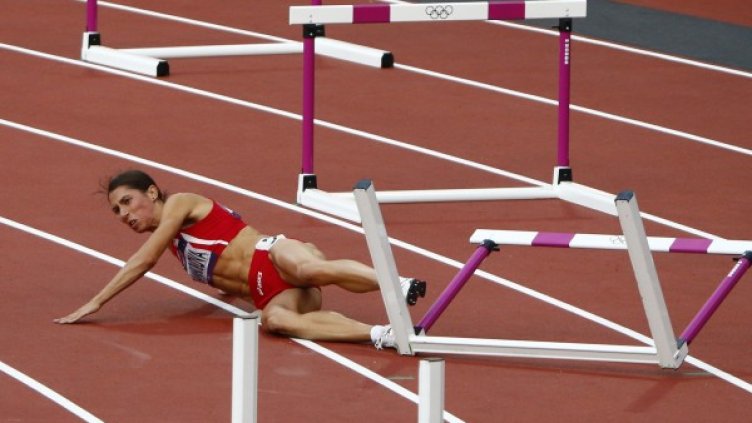 Първото препятствие подведе Ваня Стамболова. Снимка: Reuters