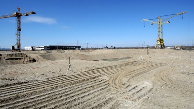 Площадката на АЕЦ "Белене". Снимка: архив, Булфото