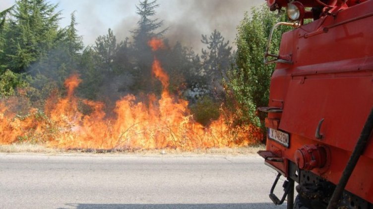 Огънят е овладян. Снимка: архив Булфото