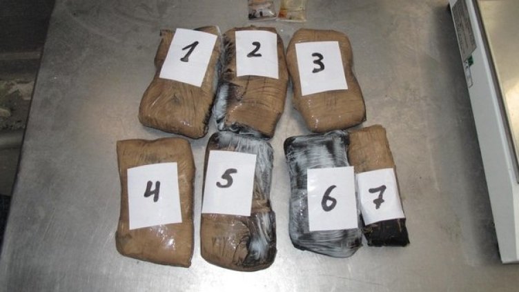 Дрогата е открита в кола, пътуваща от Истанбул за Босна и Херцеговина. Снимка: архив, МВР